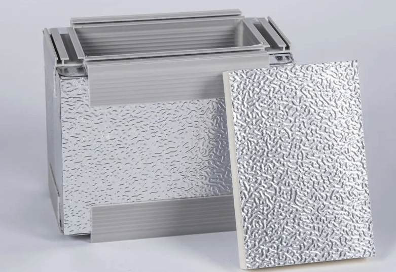 Lacquered Aluminium Foil Embossed For Insulation