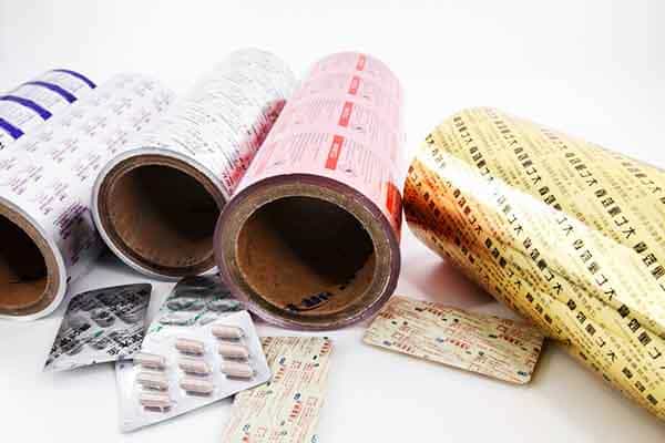 PET composite aluminum foil for pharmaceutical packaging